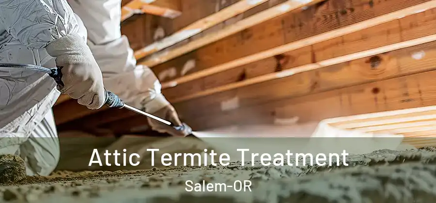 Attic Termite Treatment Salem-OR